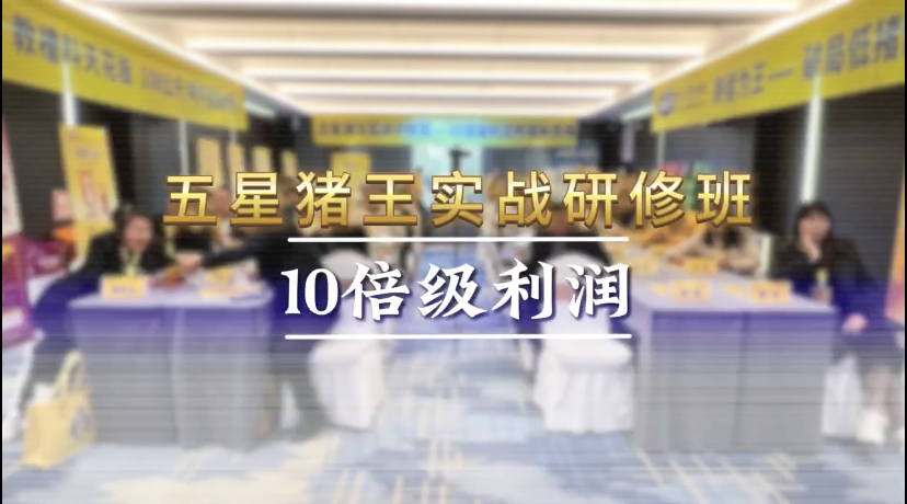 五星猪王实战研修班
